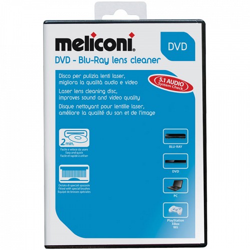 DVD   lazer MELICONI DVD BLUE RAY LENS CLEANER