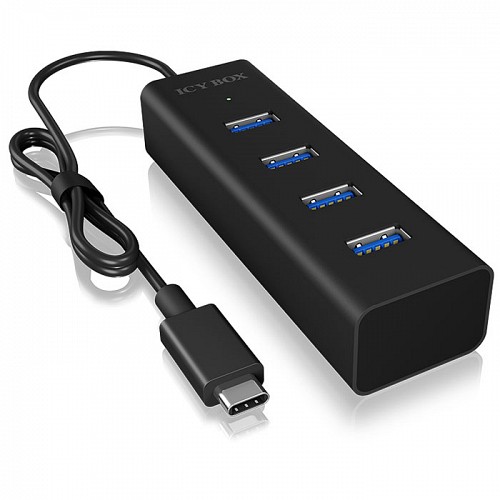 USB 3.0 Hub , 4  ?  type-C    ICY BOX IB-HUB1409-C3