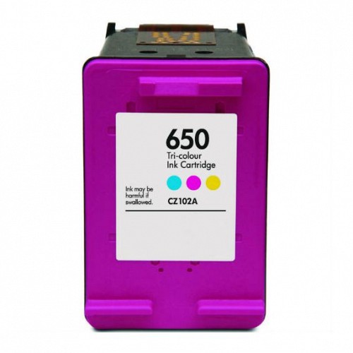 Συμβατό Inkjet για HP 650CL, XL, 14ml, color INK-650CLXL