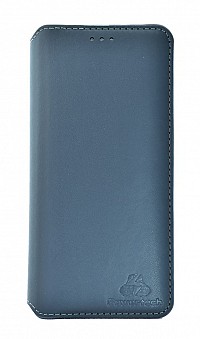 POWERTECH Θήκη Slim Leather για Samsung A6 Plus 2018, γκρι MOB-1149