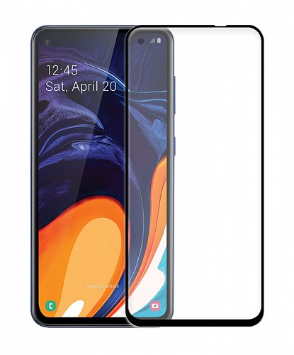 POWERTECH Tempered Glass 5D Full Glue, Samsung A60 2019,  TGC-0332