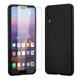 360 Full Cover & Temp.Glass Huawei P20 Black