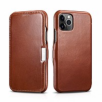 iCarer RIX 1107 iPhone 11 Pro Side-Open Brown