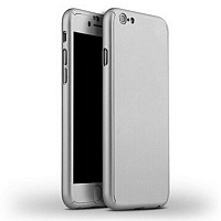 360 Full Cover & Temp.Glass iPhone 7/8 Plus Silver