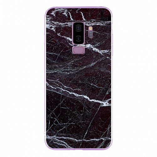 Silicon Marble Case Samsung S9 Plus SM14 Black/White