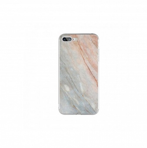 Silicon Marble Case iPhone 6/6s SM7 Blue/Pink