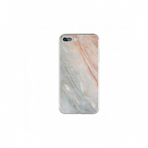 Silicon Marble Case iPhone 7/8/SE 2020 SM7 Blue/Pink