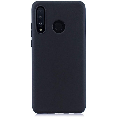 My Colors Liquid Silicon For Huawei P40 Lite E Black