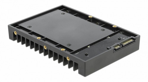 DELOCK tray μετατροπής από 3.5 σε 2.5 18364, 6 Gb/s, μαύρο 18364