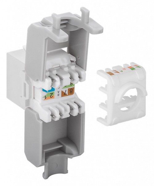 GOOBAY Keystone module RJ45 CAT 6A 90867, UTP,  90867