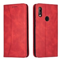 Bodycell Book Case Pu Leather Xiaomi Redmi 7 Red