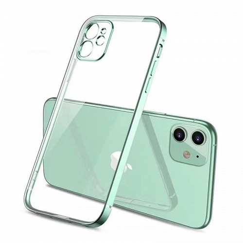 Bodycell Back Cover HD Clear For iPhone 12 Pro  Green