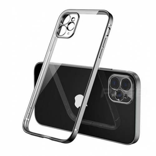 Bodycell Back Cover HD Clear For iPhone 12 Pro Max Black