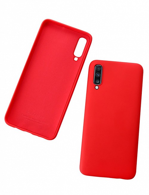 My Colors Liquid Silicon For Samsung A70 Red