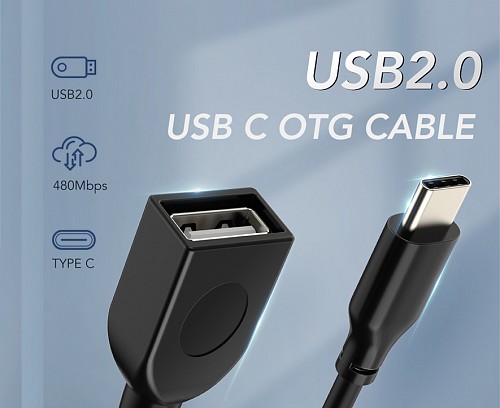 CABLETIME  USB-C  USB CMAF2, 480Mbps, 0.15m,  5210131038185