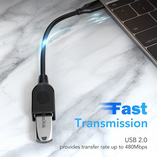 CABLETIME  USB-C  USB CMAF2, 480Mbps, 0.15m,  5210131038185