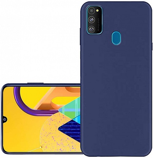 My Colors Liquid Silicon For Samsung M21/M30s Dark Blue