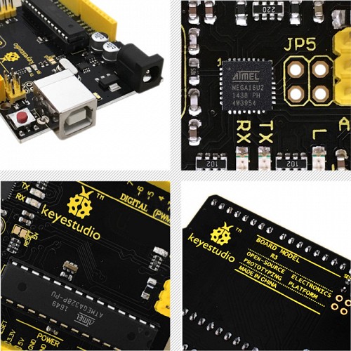 KEYESTUDIO UNO R3 development board KS0001, συμβατό με Arduino KS0001