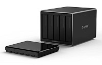 ORICO NAS  5x 3.5 HDD NS500RU3 USB 3.0, 5Gbps,  80TB,  NS500RU3-EU-BK-BP