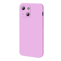 Bodycell Square Liquid Silicon Case iPhone 13  Light Violet