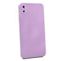 Bodycell Square Liquid Silicon Case iPhone X/XS Light Violet