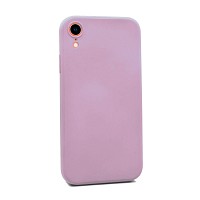 Bodycell Square Liquid Silicon Case iPhone XR Light Violet