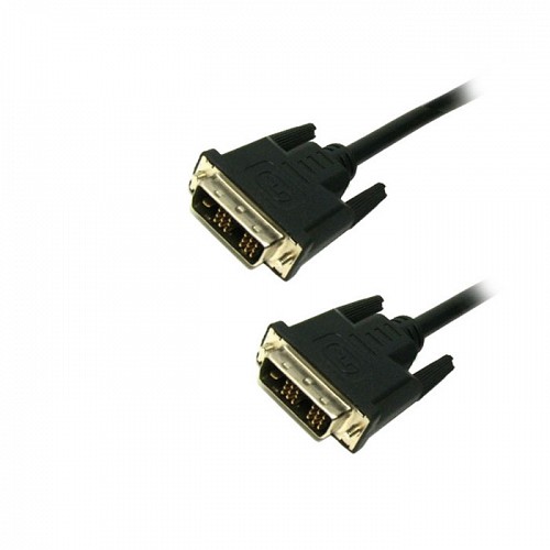  MediaRange DVI Monitor Digital dual link DVI (24+1)/DVI (24+1) 3.0M Black (MRCS130)