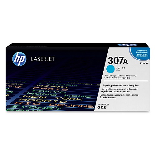 HP LaserJet CP5225 Cyan Toner (CE741A) (HPCE741A)