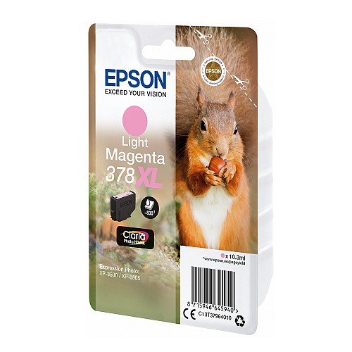 Epson  Inkjet 378XL Light Magenta (C13T37964010) (EPST379640)