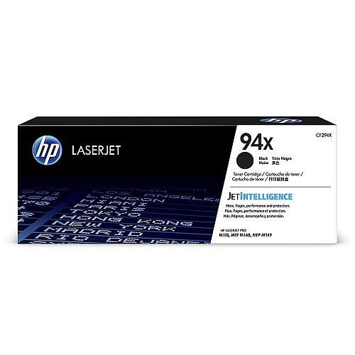 HP 94X LaserJet Black Toner HC (2.8k) (CF294X) (HPCF294X)