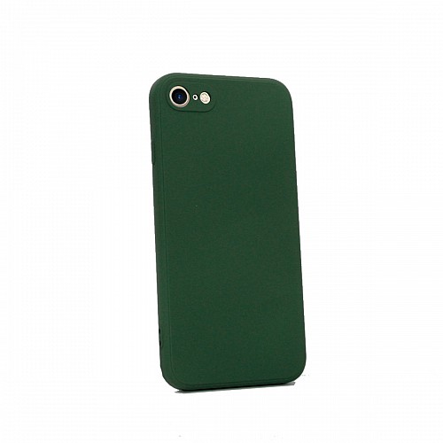 Bodycell Square Liquid Silicon Case iPhone 7/8/SE Dark Green