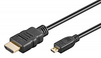 GOOBAY  micro HDMI  HDMI 53784  Ethernet, 4K/60Hz, 1.5m,  53784