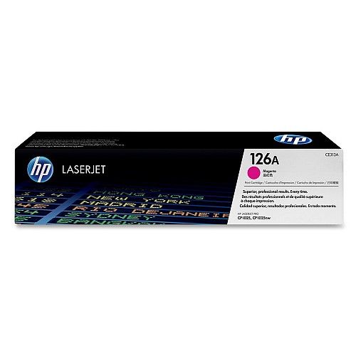 HP 126A LaserJet CP1025 Magenta Toner (CE313A) (HPCE313A)