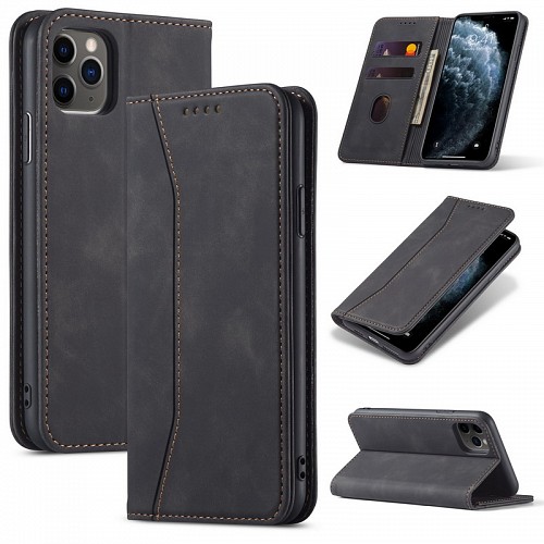 Bodycell Book Case Pu Leather Samsung S21 FE Black