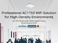 TP-LINK ασύρματο access point EAP265 HD, AC1750 Dual Band, οροφής, V.1.0 EAP265-HD