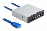 DELOCK USB 19-pin card reader 91759, CF/SD/micro SD/xD/MS/M2/USB, 5Gbps 91759