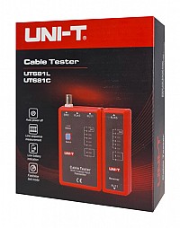 UNI-T tester καλωδίων δικτύου UT681C, RJ45/RJ11/BNC UT681C