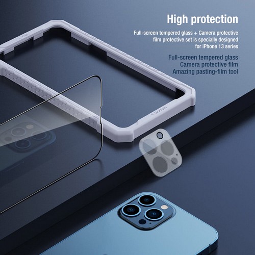 NILLKIN tempered glass & camera protective film  iPhone 13 Pro 6902048222700