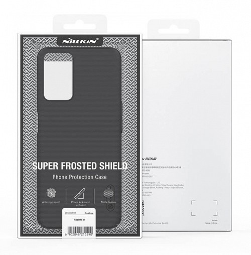 NILLKIN θήκη Super Frosted Shield για Realme 9i, μαύρη 6902048242999