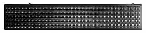 Πινακίδα LED κυλιόμενων μηνυμάτων LED169041, WiFi 163x36cm IP65, κόκκινο P10-LED169041-RD