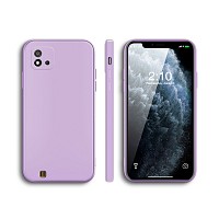 Bodycell Square Liquid Silicon Case Realme C20/C11 (2021) Light Violet