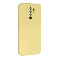 Bodycell Square Liquid Silicon Case Xiaomi Redmi 9/Poco M2 Yellow