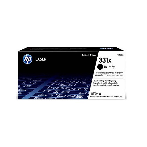 HP 331X Black LaserJet Toner Cartridge (15k) (W1331X) (HPW1331X)