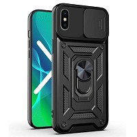 Bodycell Armor Slide Cover Case iPhone X/XS Black