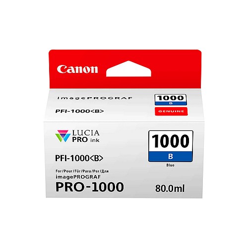 Canon  Inkjet PFI1000B Blue (0555C001) (CANPFI-1000B)