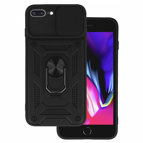 Bodycell Armor Slide Cover Case iPhone 7/8 Plus Black