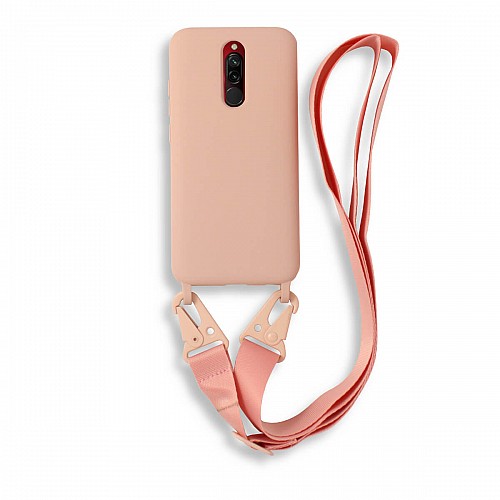 Bodycell Silicon Case   Xiaomi Redmi 8 Pink