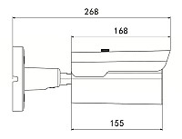 LONGSE IP  BMMBFG400WH, 2.8mm, 4MP,  IP67, PoE BMMBFG400WH