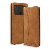 Bodycell Book Case Pu Leather Xiaomi Poco C40 Brown