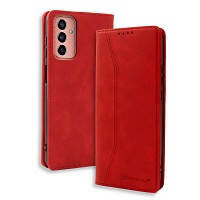 Bodycell Book Case Pu Leather Samsung M13 Red